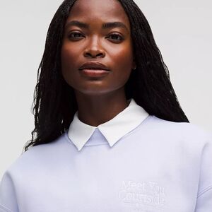 Lululemon Womens Big Cozy Oversized Pullover *Graphic Size XS